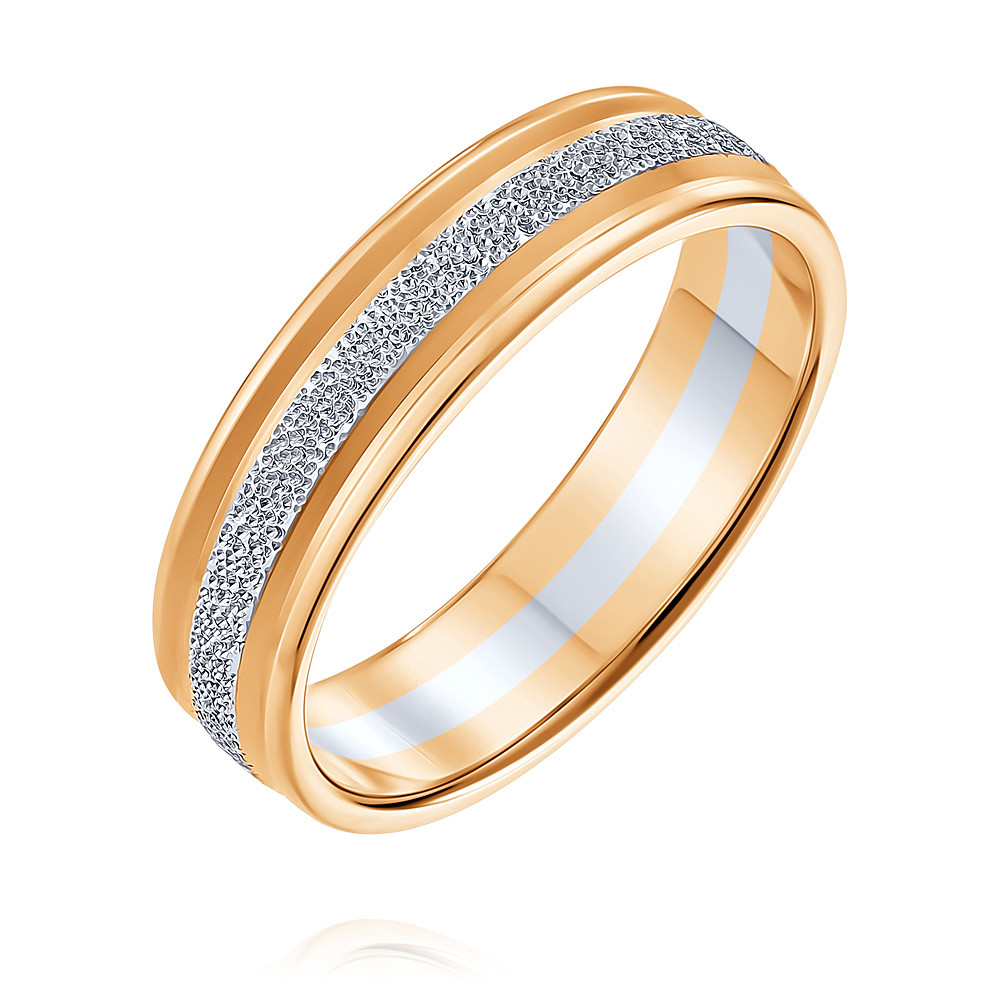 Купить обручальное кольцо из золота 585 пробы в Москве в интернет-магазине, артикул 1231208-А501Ф-01