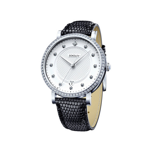 Купить женские серебряные часы в Москве в интернет-магазине, артикул 102.30.00.001.04.01.2