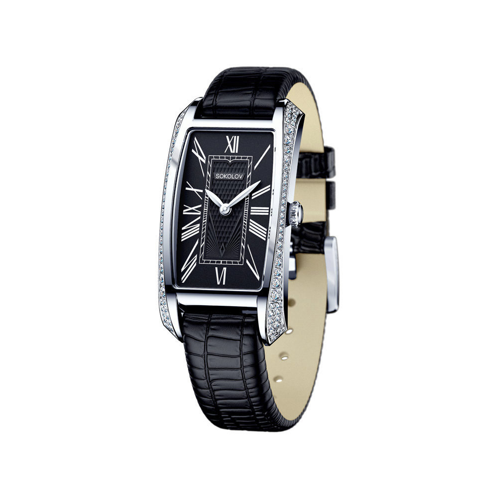 Купить женские серебряные часы в Москве в интернет-магазине, артикул 119.30.00.001.02.01.2