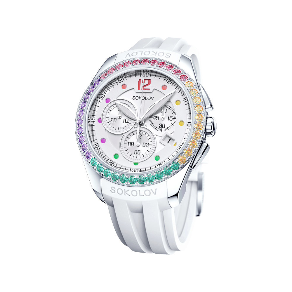 Купить женские серебряные часы limited edition в Москве в интернет-магазине, артикул 149.30.00.008.02.06.2