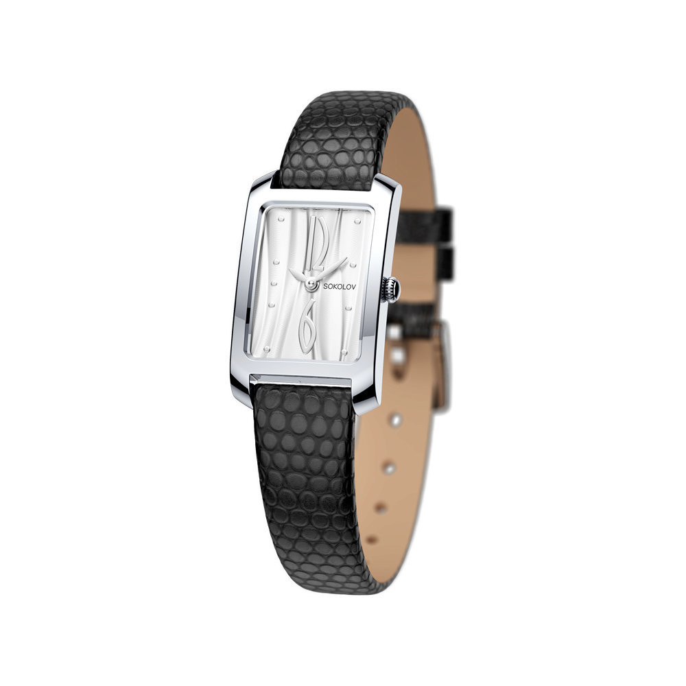 Купить женские серебряные часы в Москве в интернет-магазине, артикул 156.30.00.000.01.01.2