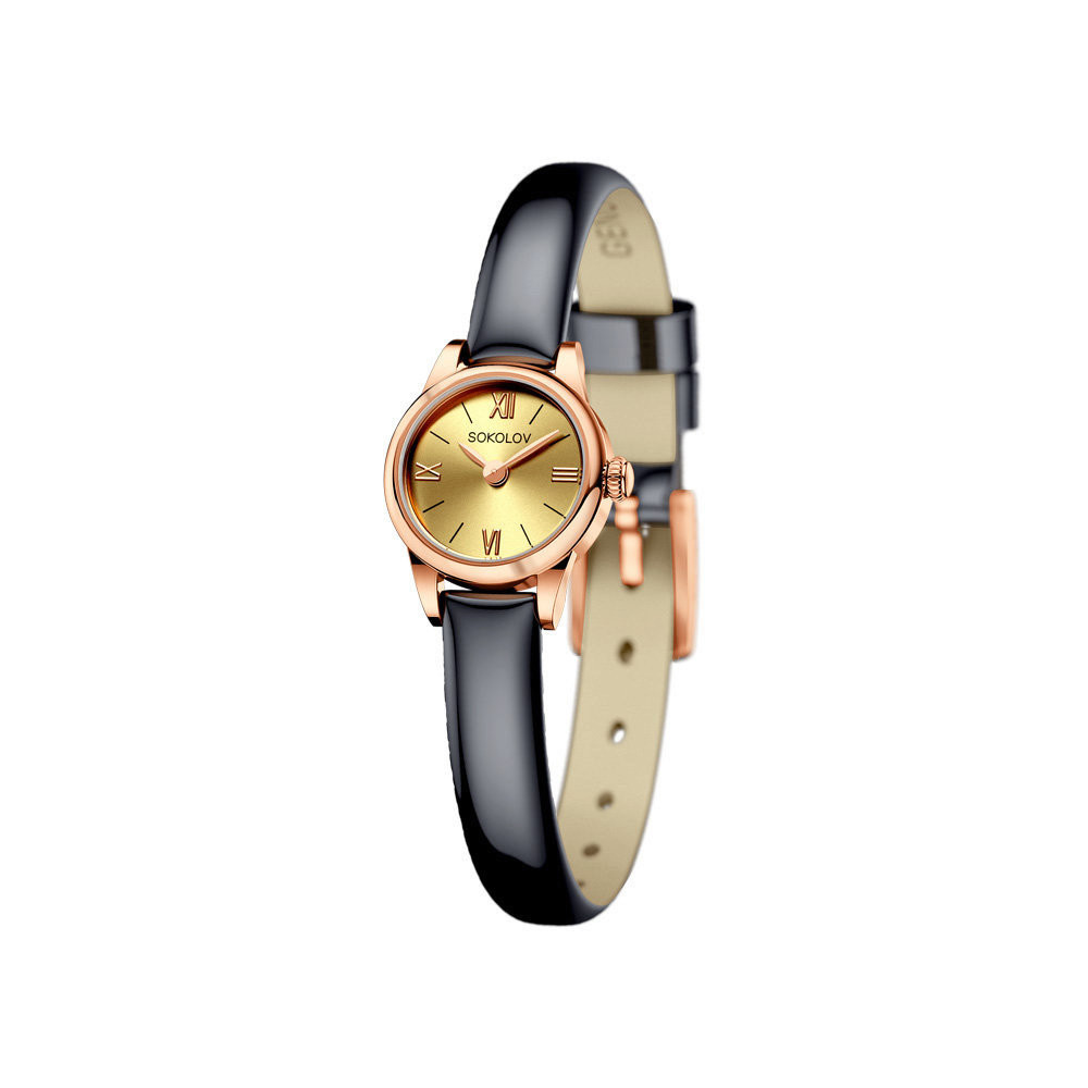 Купить женские золотые часы в Москве в интернет-магазине, артикул 211.01.00.000.02.05.3