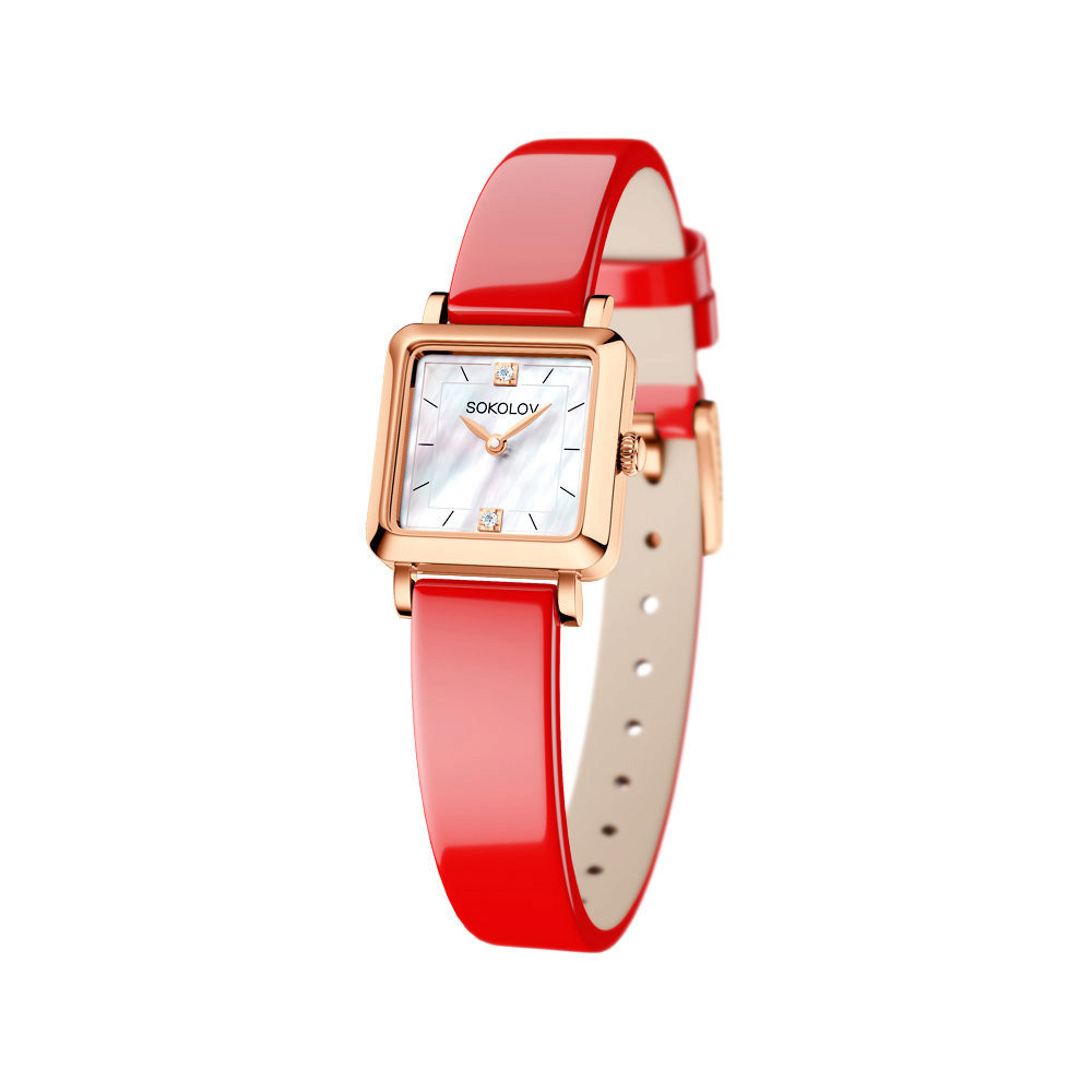 Купить женские золотые часы в Москве в интернет-магазине, артикул 231.01.00.000.05.06.2