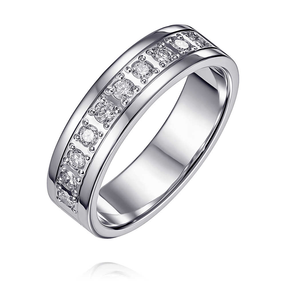 Обручальные кольца с бриллиантами — купить обручальное кольцо с бриллиантом в интернет-магазине Adamas.ru