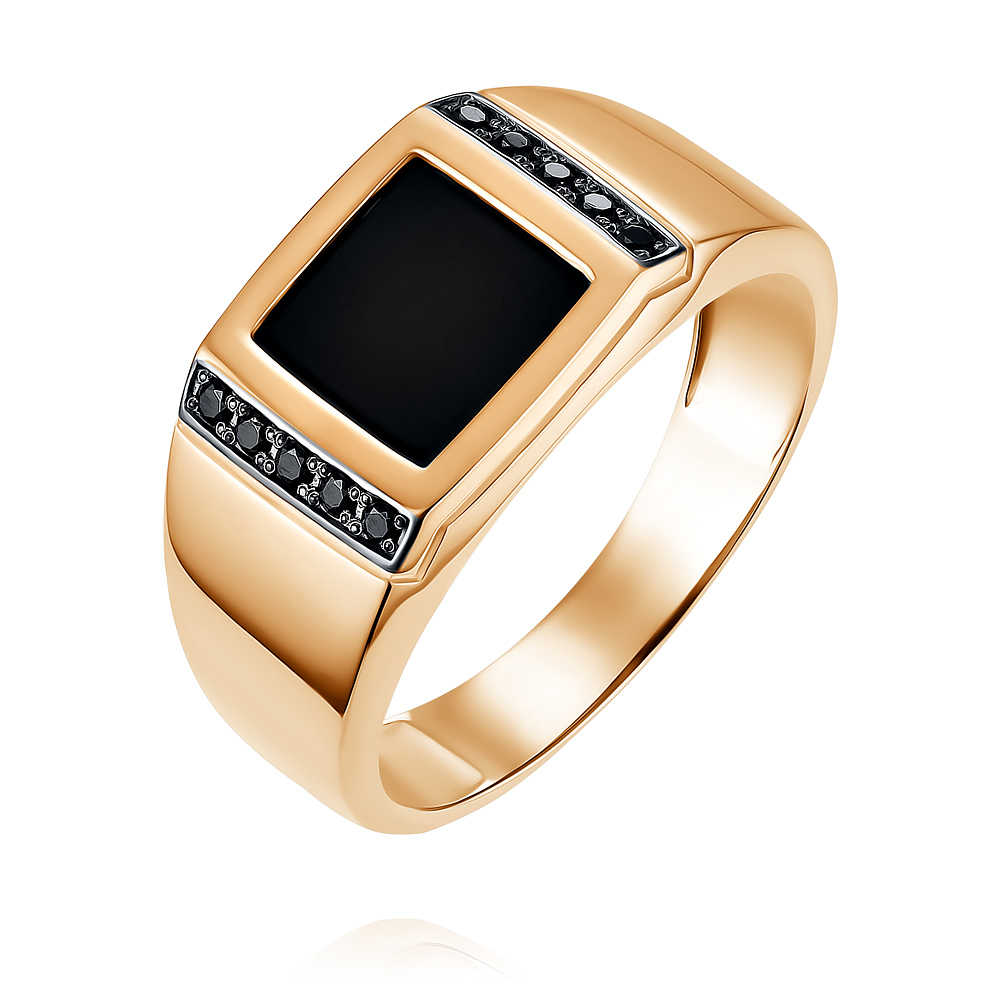 Золотые мужские кольца — купить мужские кольца печатки из золотаа интернет-магазине Adamas.ru