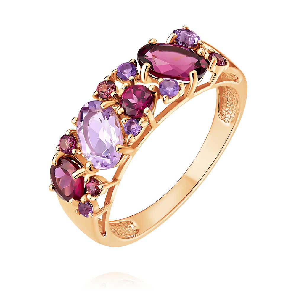 Женские кольца с камнями — купить женские золотые кольца с камнями в интернет-магазине Adamas.ru