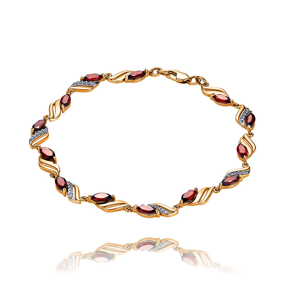 Женские золотые браслеты- купить золотой браслет женский винтернет-магазине Adamas.ru